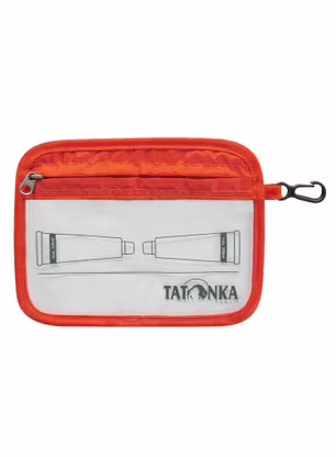 Cestovný organizér Tatonka Zip Flight Bag A6 - red orange