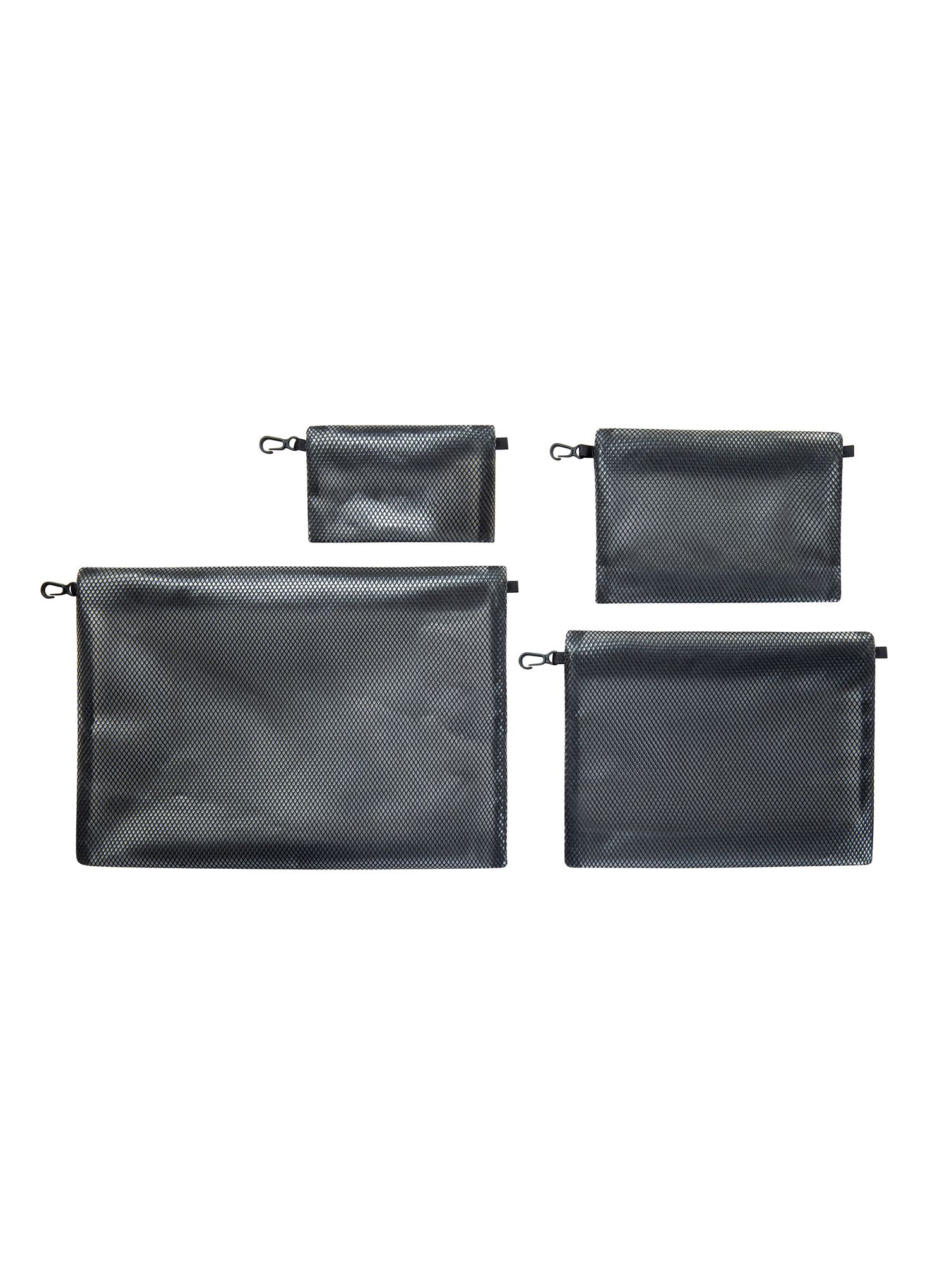 Súprava taštičiek Tatonka Zip Pouch Set IV - black