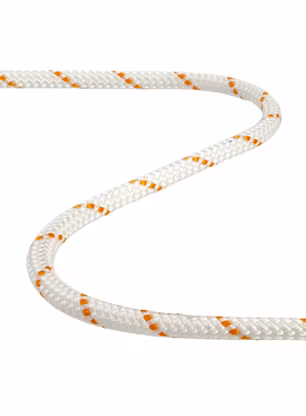 Statické lano Tendon Speleo 9 mm - white/orange