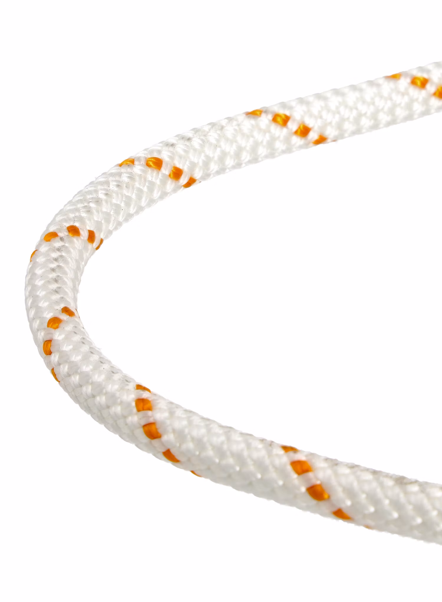 Statické lano Tendon Speleo 9 mm - white/orange
