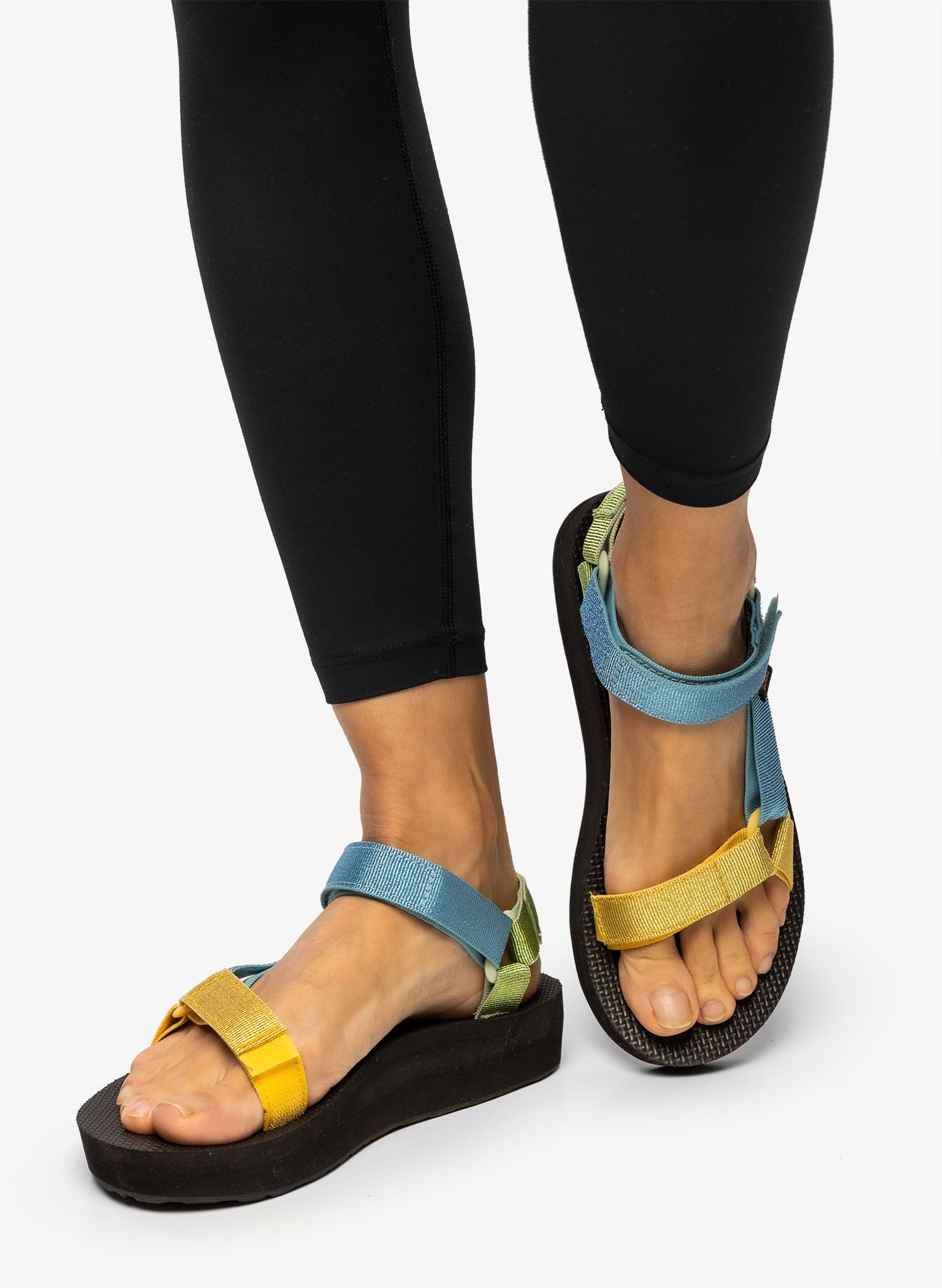Dámske sandále Teva Midform Universal - metallic blue multi