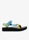 Dámske sandále Teva Midform Universal - metallic blue multi