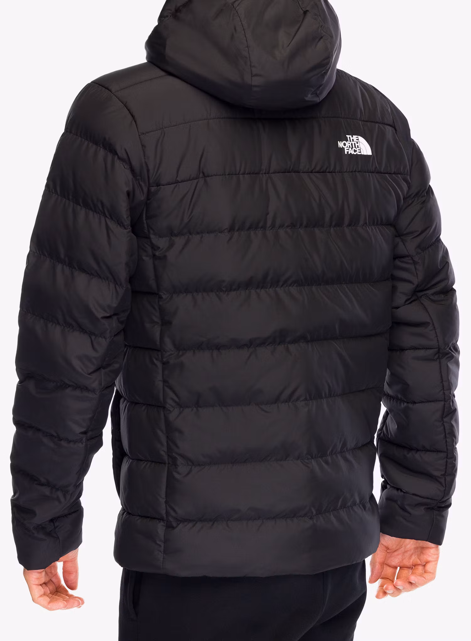 Páperová bunda The North Face Aconcagua 3 Hoodie - tnf black