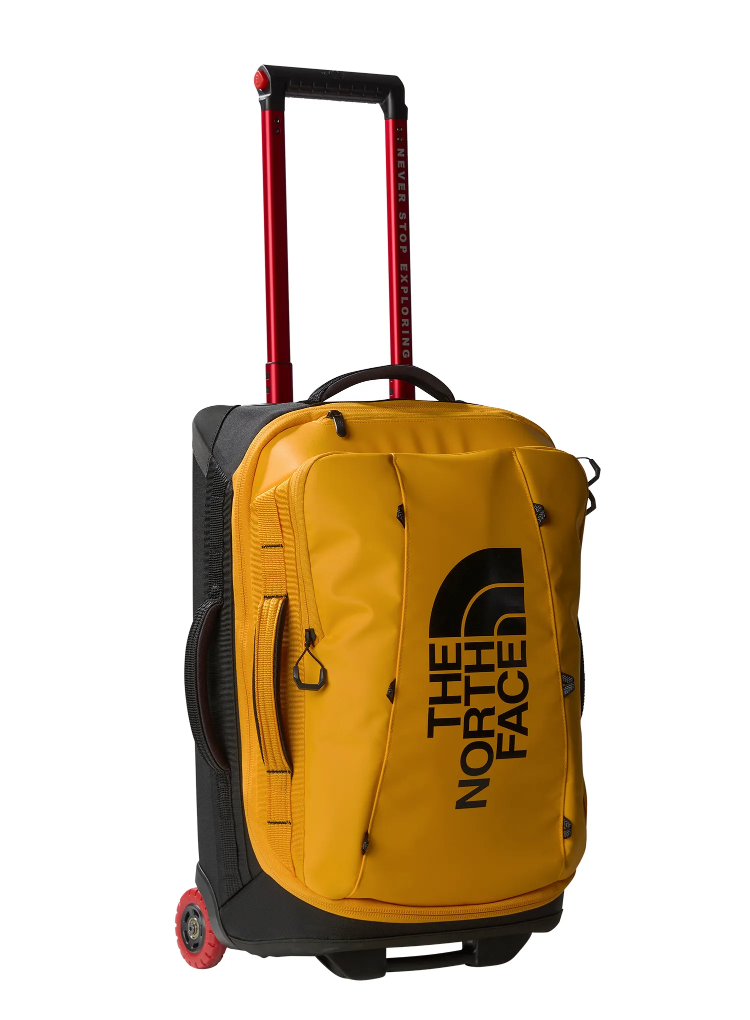 Cestovný kufor The North Face Base Camp Rolling Thunder 22 - summit gold/tnf black