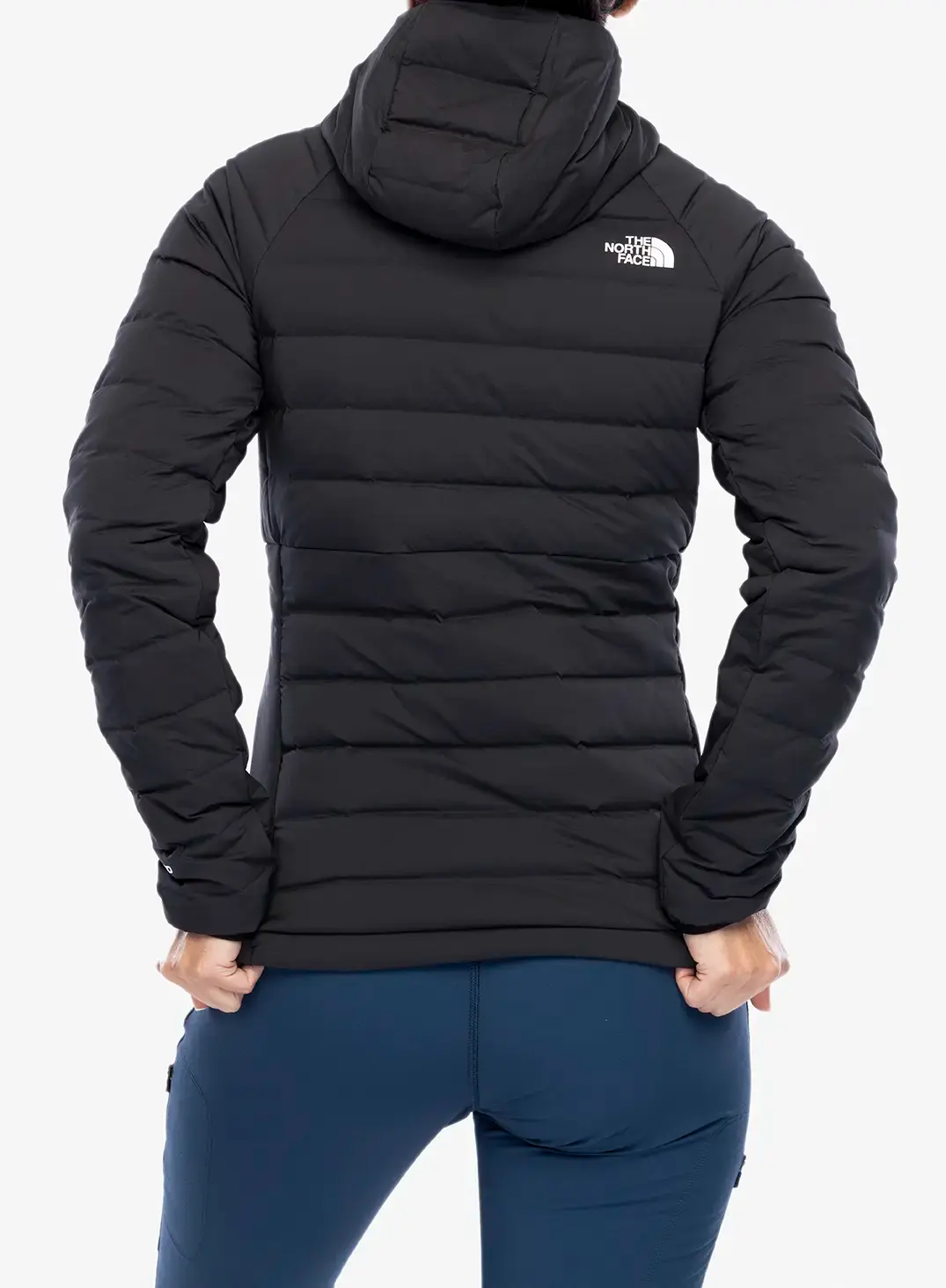 Bunda páperová dámska The North Face Belleview Stretch Down Hoodie - tnf black