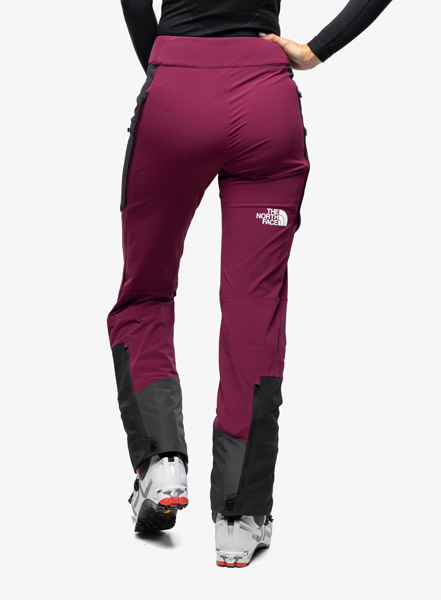Dámske trekingové nohavice The North Face Dawn Turn Hybrid Pant - boysenberry/black