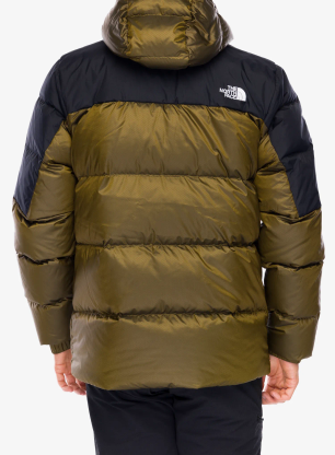 Páperová bunda The North Face Diablo Down 2.0 Hoodie - moss green black heather/black