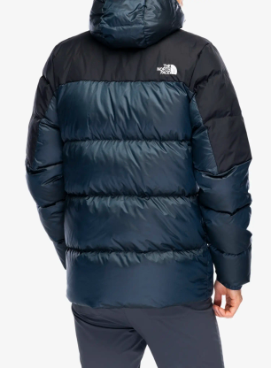 Páperová bunda The North Face Diablo Down 2.0 Hoodie - shady blue black heather