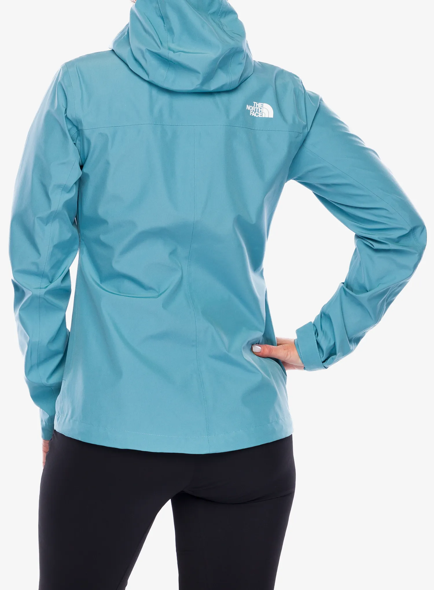 Nepremokavá bunda dámska The North Face Dryzzle Futurelight Jacket - algae blue
