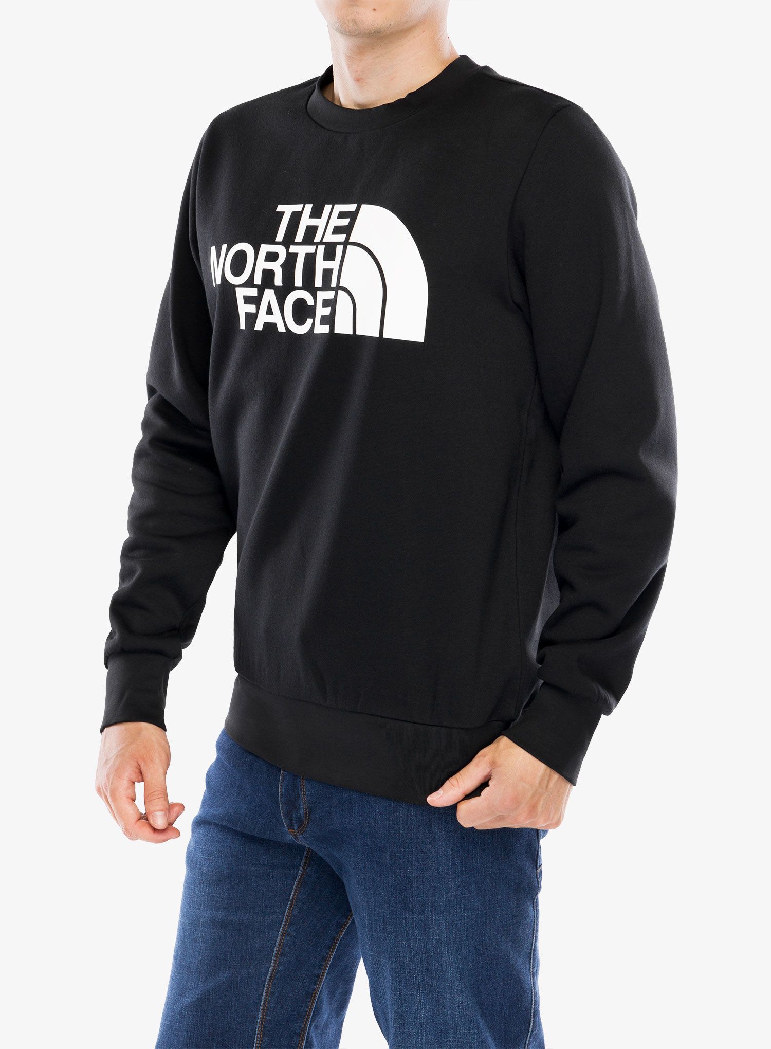 Mikina bez kapucne The North Face Easy Crew - tnf black