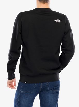 Mikina bez kapucne The North Face Easy Crew - tnf black