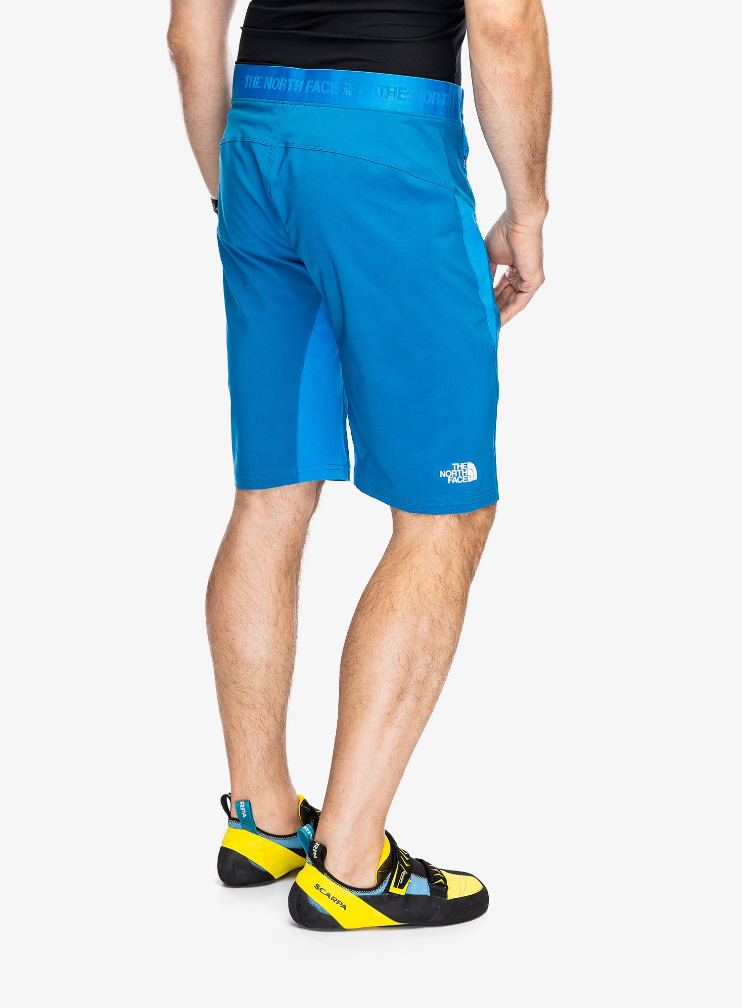 Kraťasy The North Face Felik Slim Tapered Short - skyline blue/adriatic