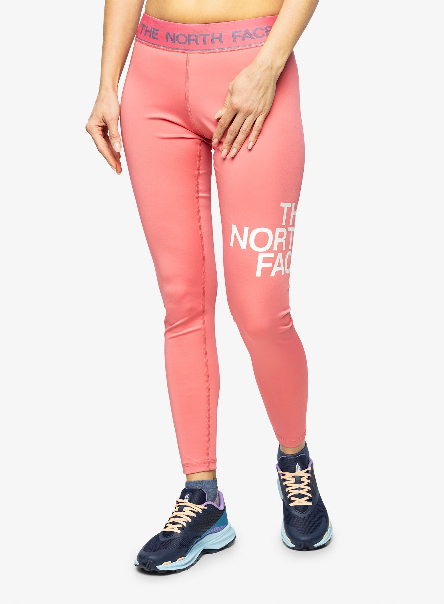 Dámske legíny The North Face Flex Mid Rise Tight - cosmo pink