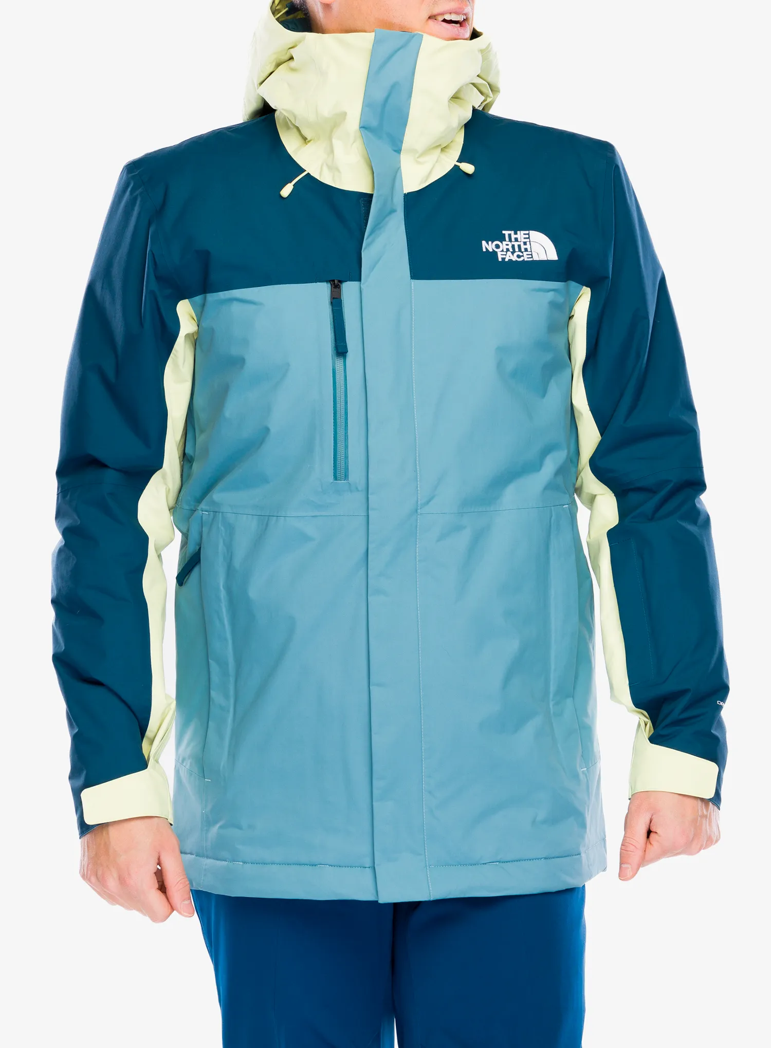 Lyžiarska bunda The North Face Freedom Insulated Jacket - algae blue/nettle/petrol