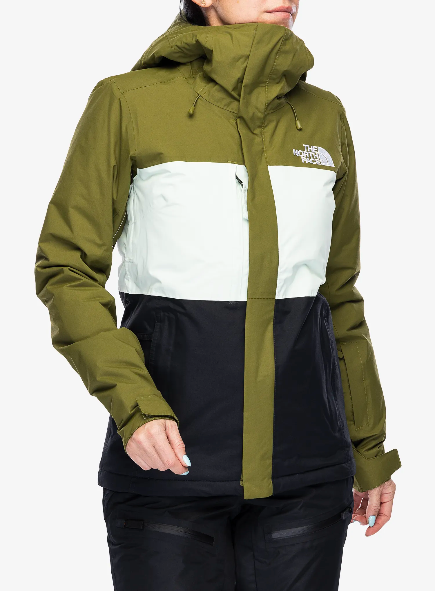 Dámska lyžiarska bunda The North Face Freedom Insulated Jacket - forest olive/pale green