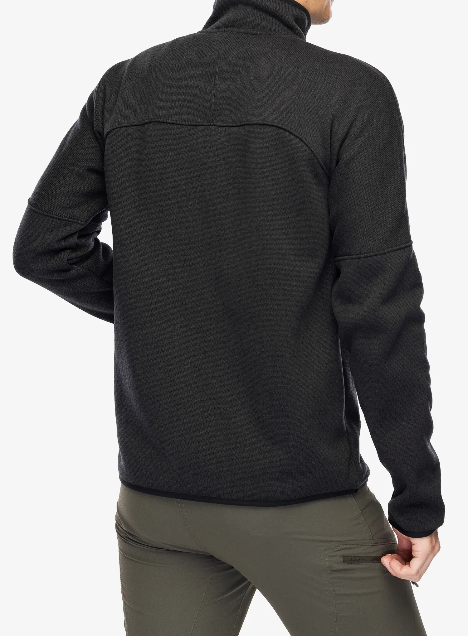 Flísová bunda The North Face Front Range Fleece Jacket - tnf black heather/npf