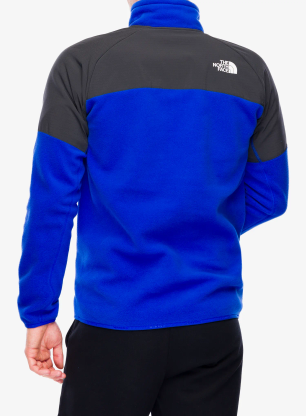 Mikina bez kapucne The North Face Glacier Heavyweight 1/2 Zip - tnf blue/asphalt grey