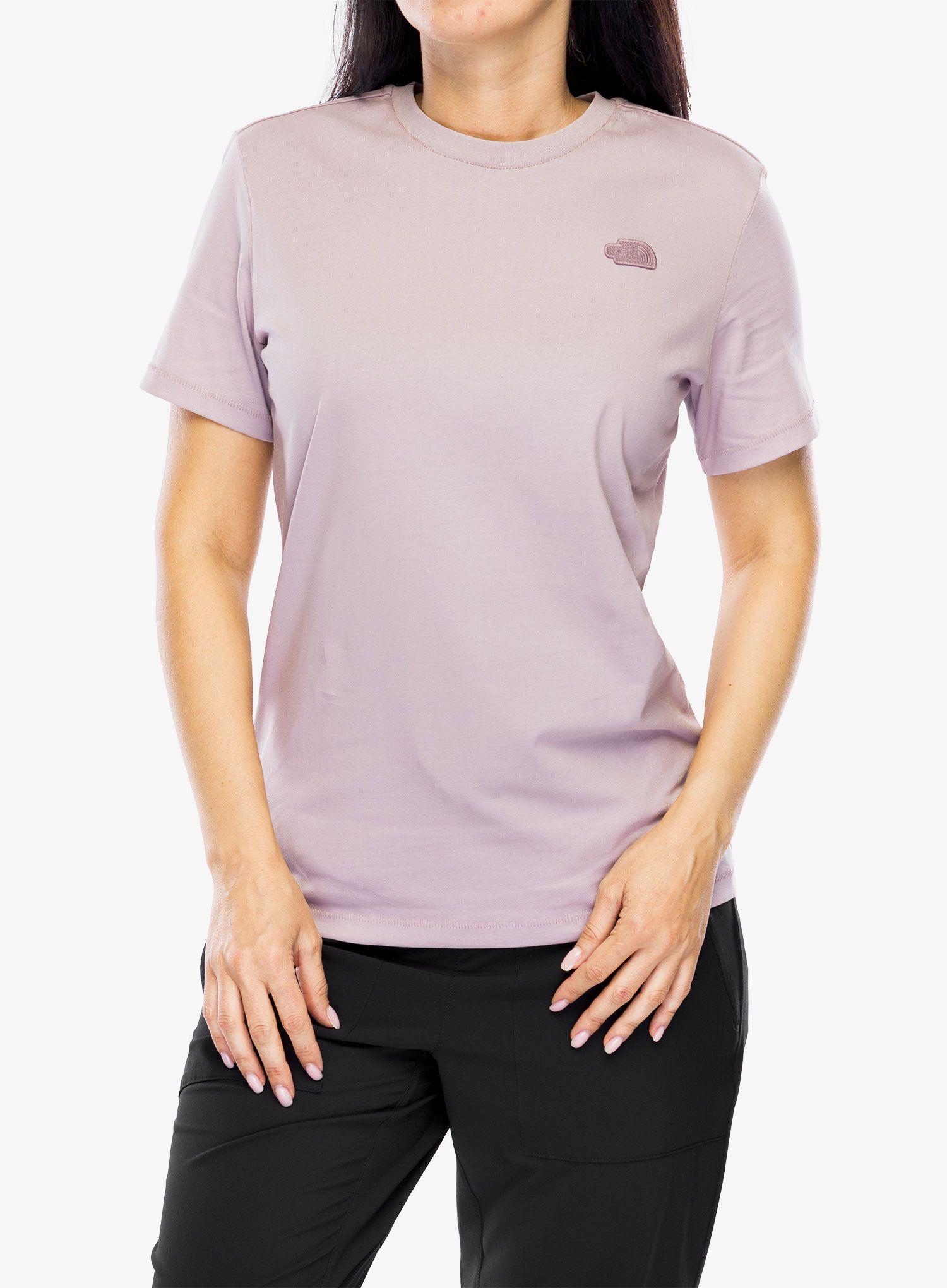 Bavlnené tričko dámske The North Face Natural Dye S/S Tee - purple chalk natural dye