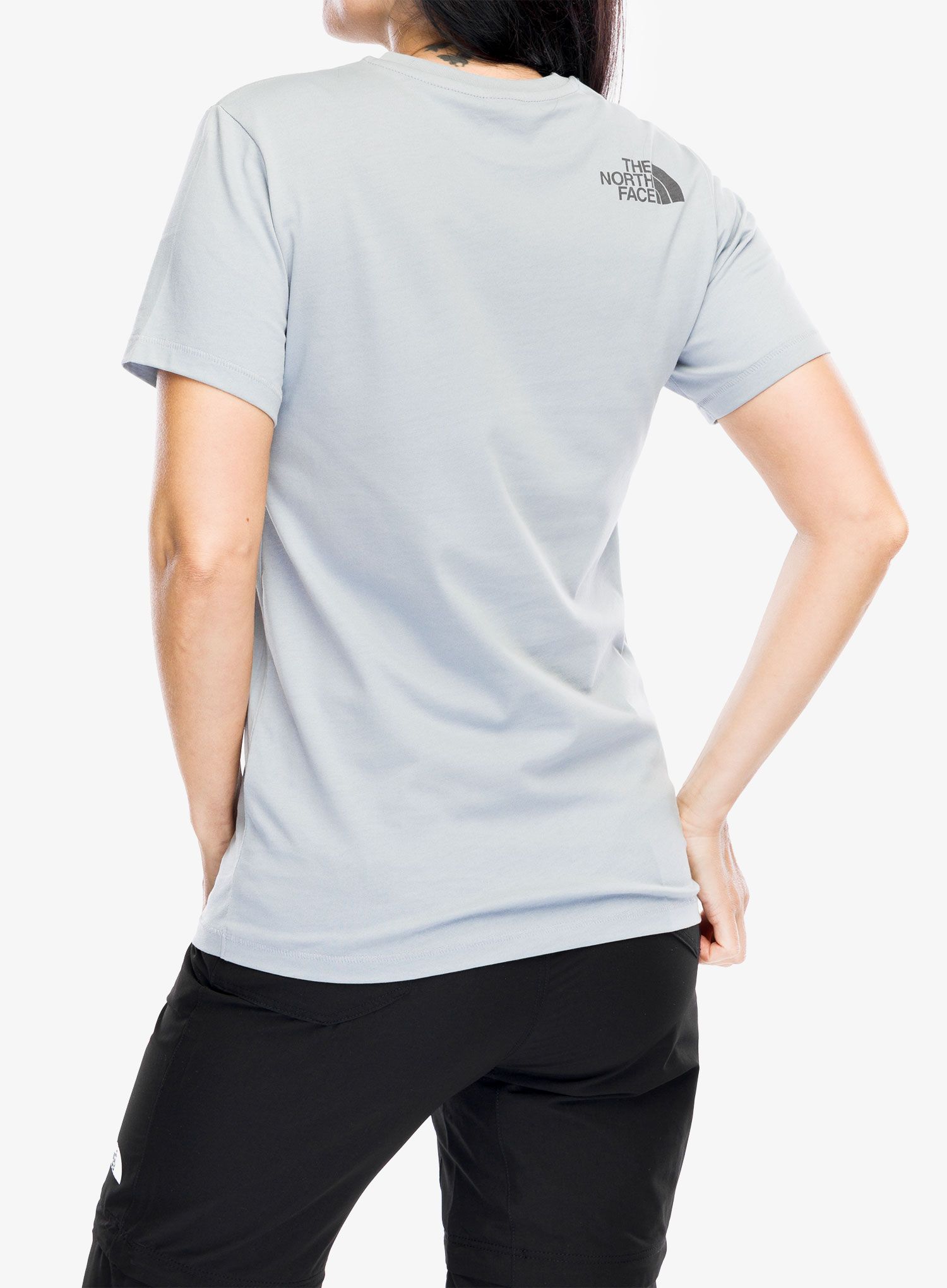 Bavlnené tričko dámske The North Face Natural Dye S/S Tee - smoked pearl natural dye