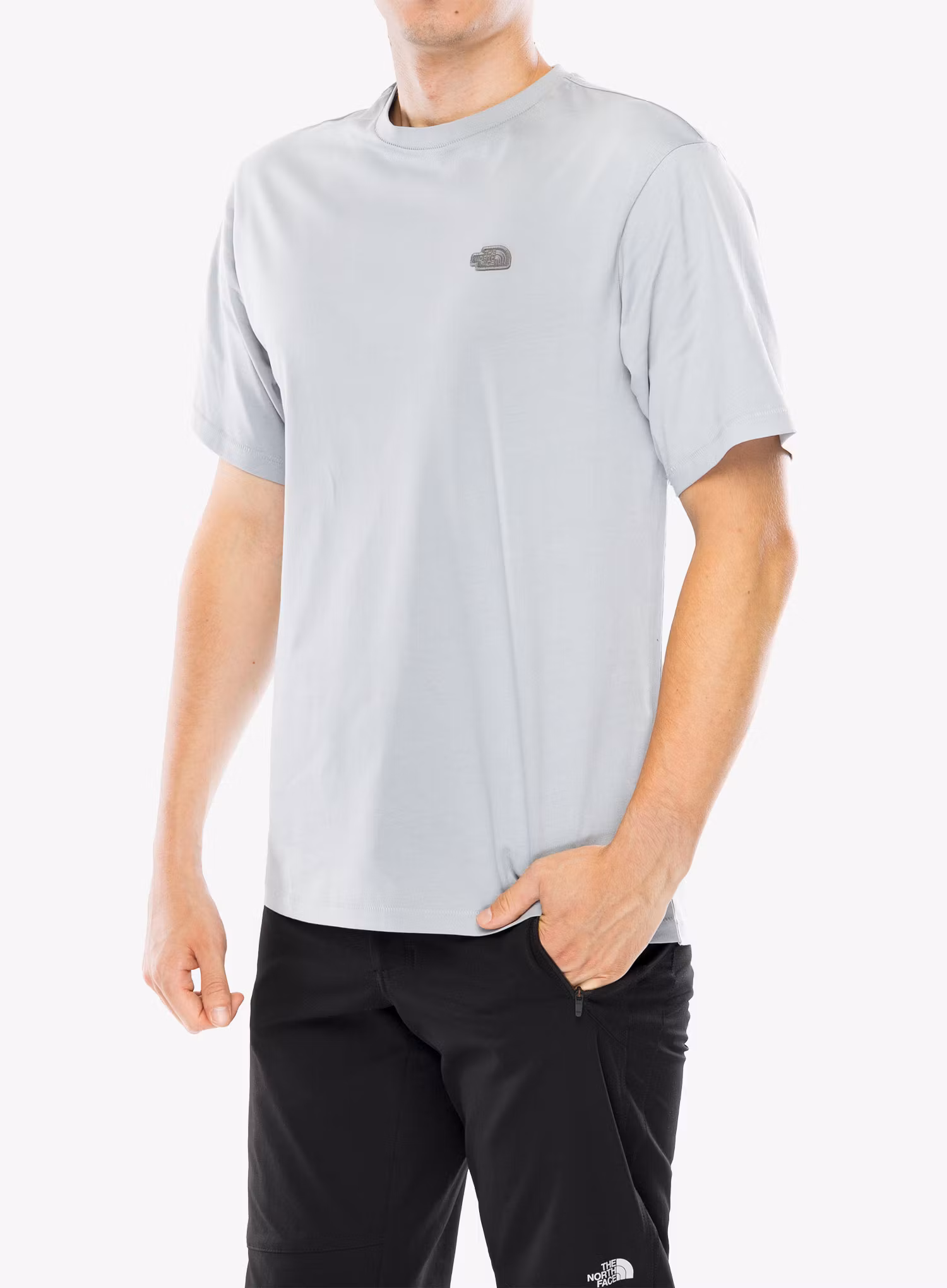 Bavlnené tričko The North Face Natural Dye S/S Tee - smoked pearl natural dye