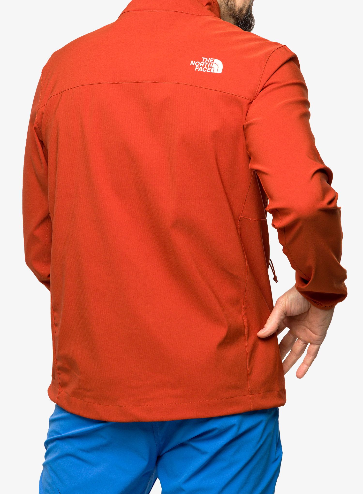 Softshellová bunda The North Face Nimble Jacket - rusted bronze