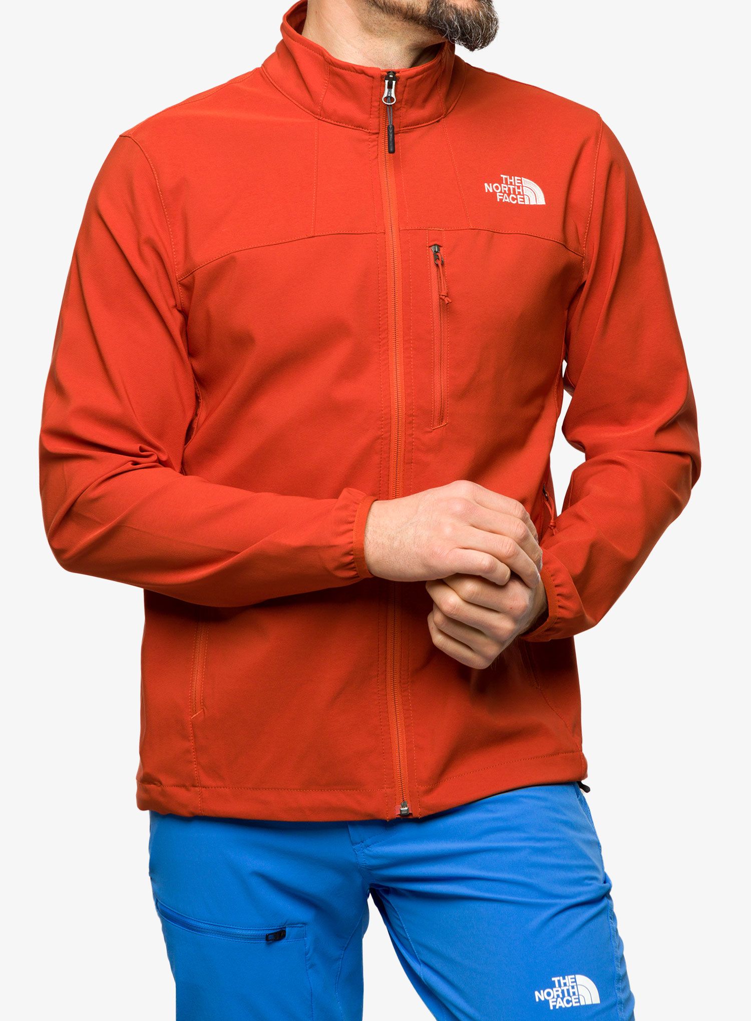 Softshellová bunda The North Face Nimble Jacket - rusted bronze