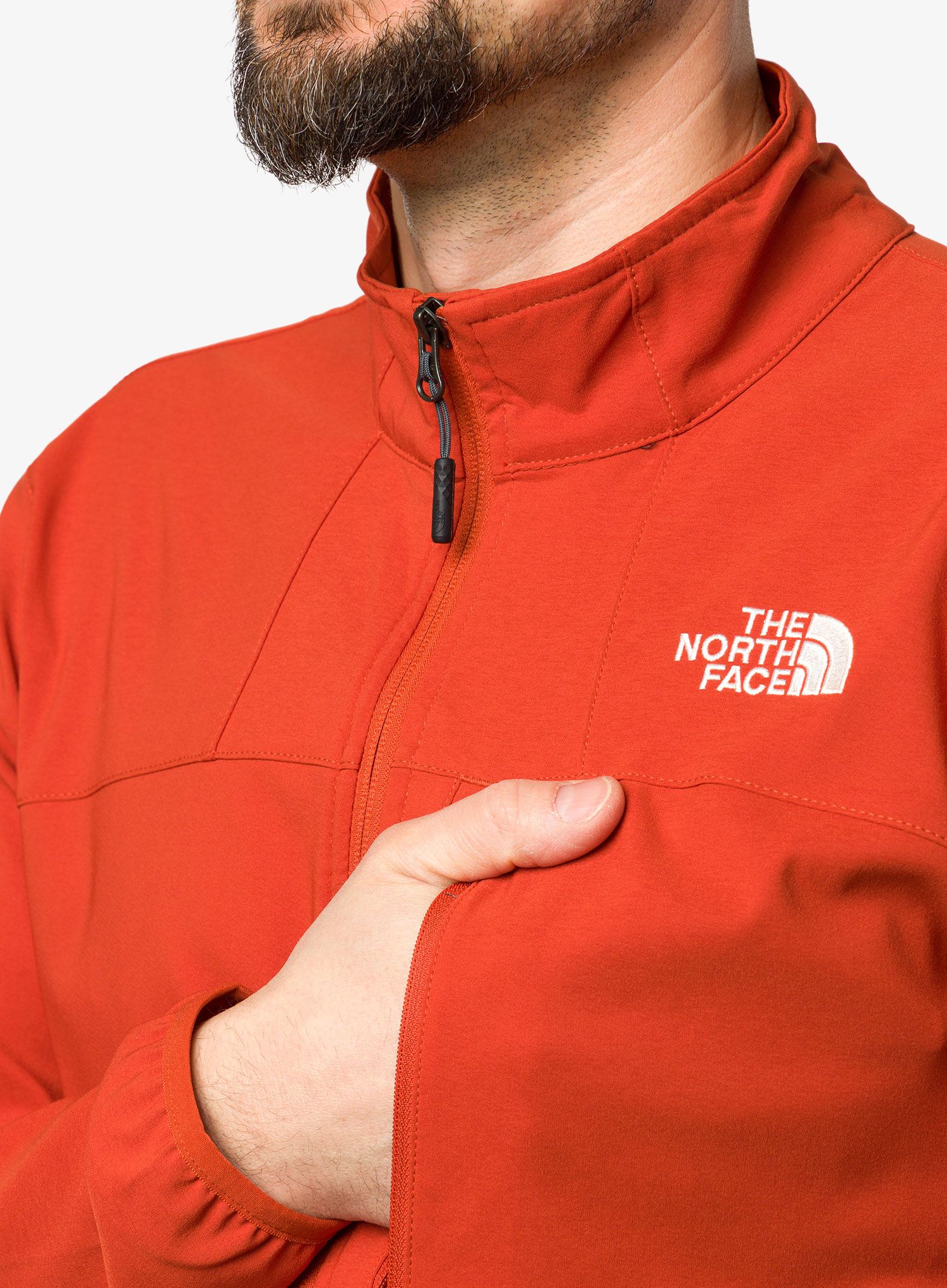 Softshellová bunda The North Face Nimble Jacket - rusted bronze