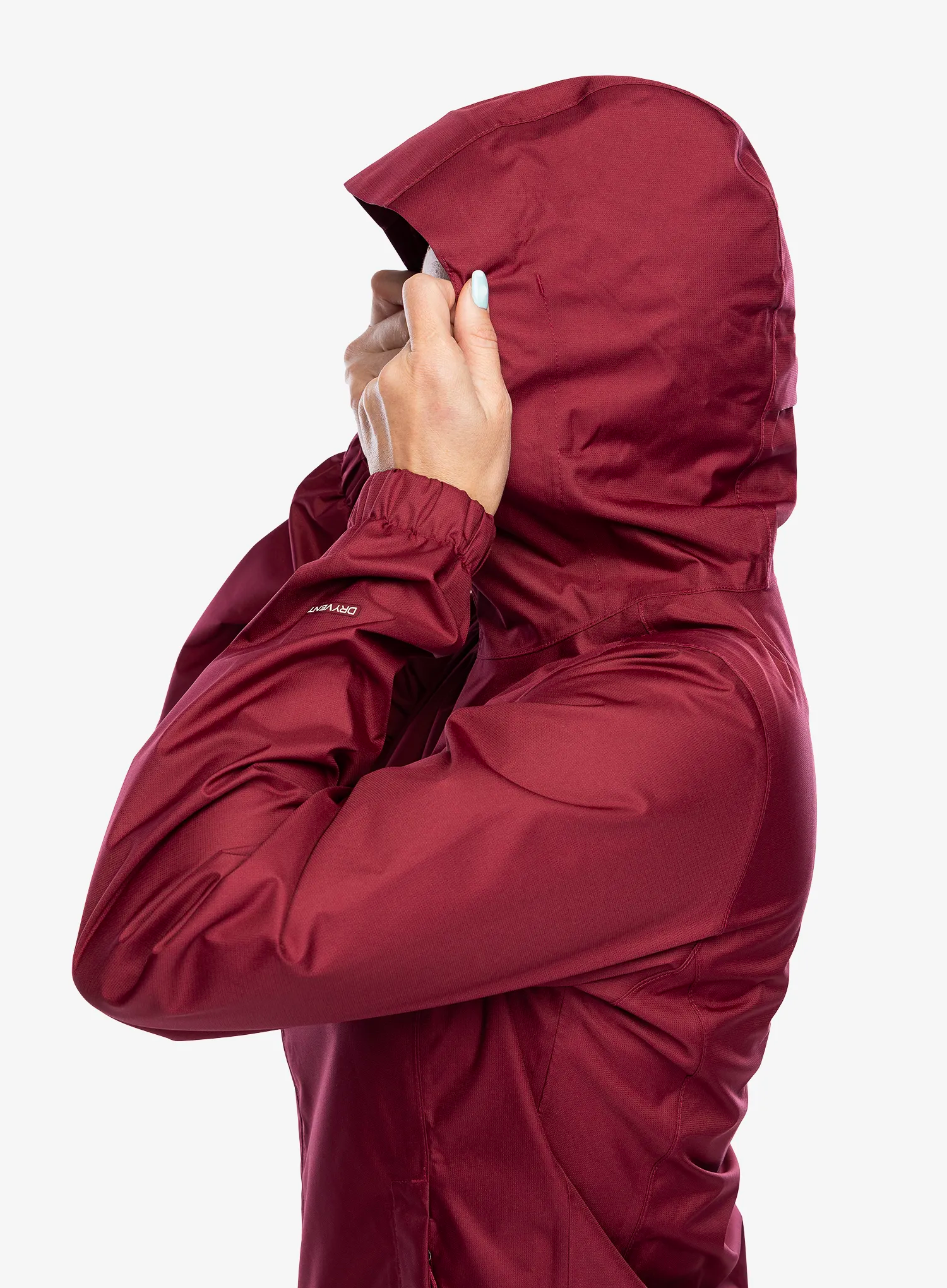 Nepremokavá bunda dámska The North Face Quest Jacket - beetroot