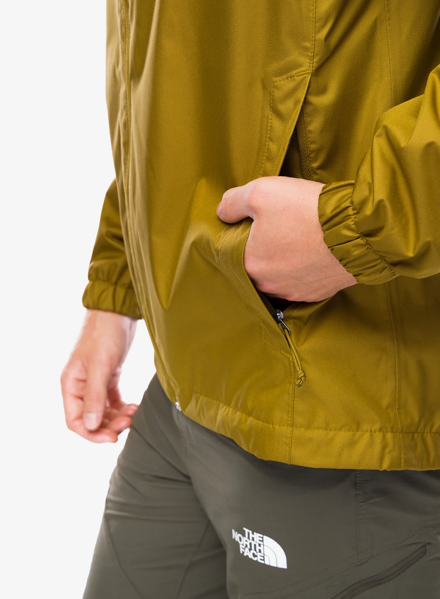 Bunda do dažďa The North Face Quest Jacket - moss green