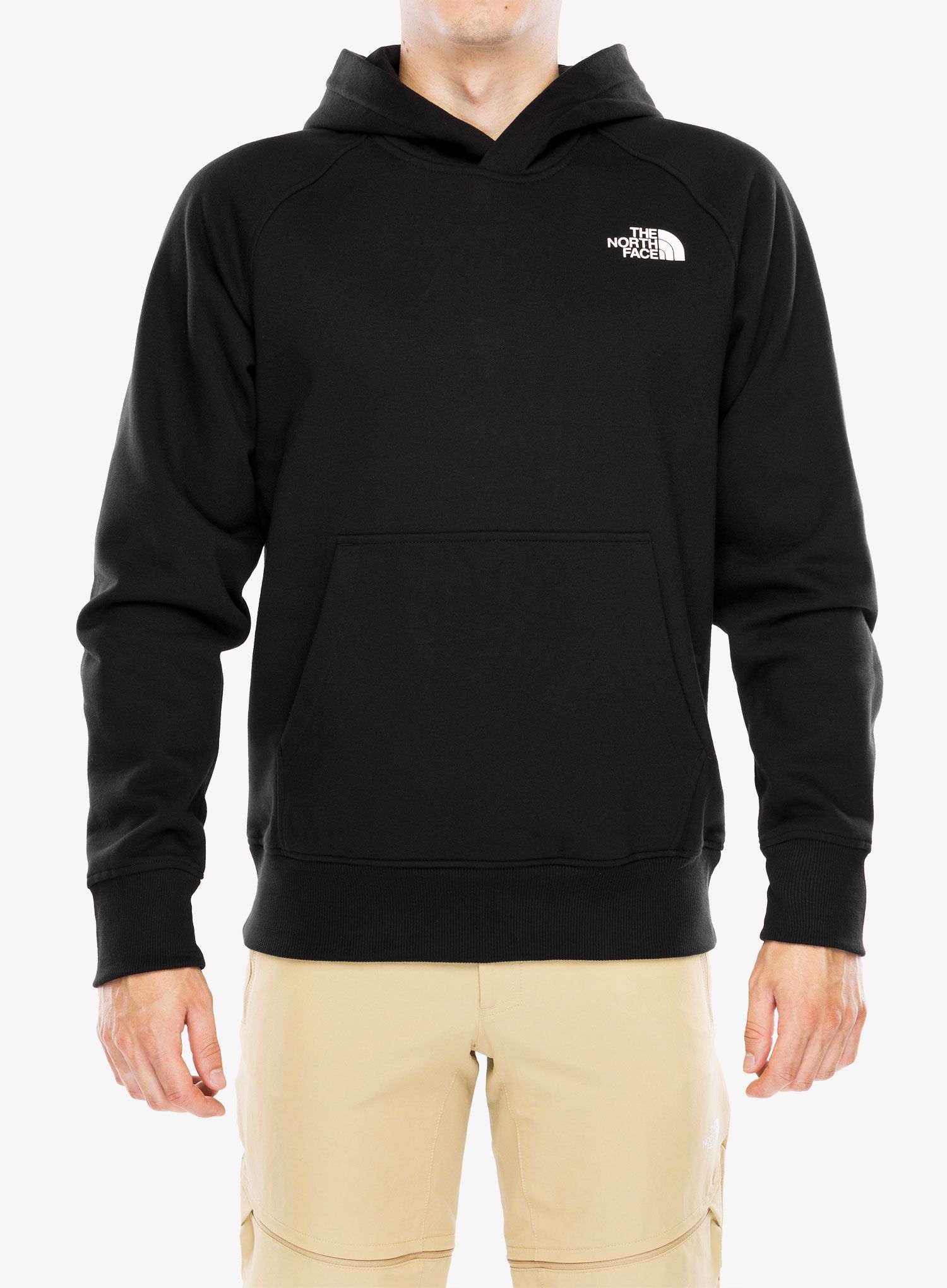 Mikina s kapucňou The North Face Raglan Redbox Hoodie - tnf black/tnf white