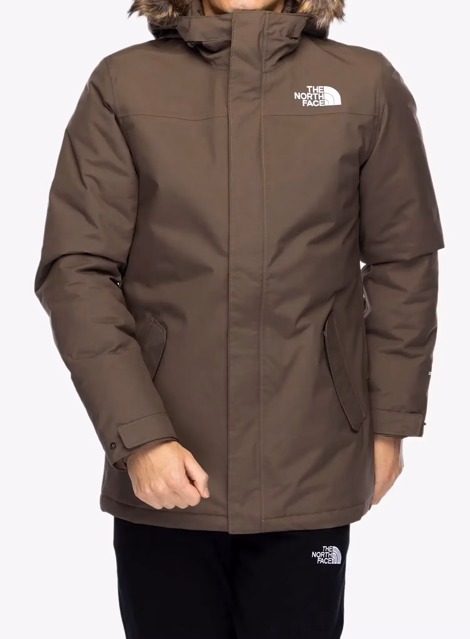 Zimná bunda The North Face Recycled Zaneck Jacket - smokey brown