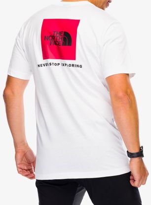 Bavlnené tričko The North Face S/S Redbox Tee - tnf white