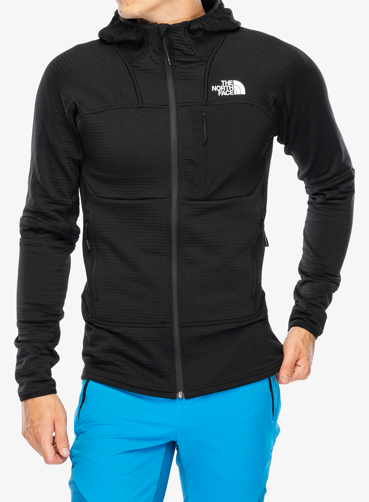 Mikina s kapucňou The North Face Stormgap Powergrid Hoodie - tnf black