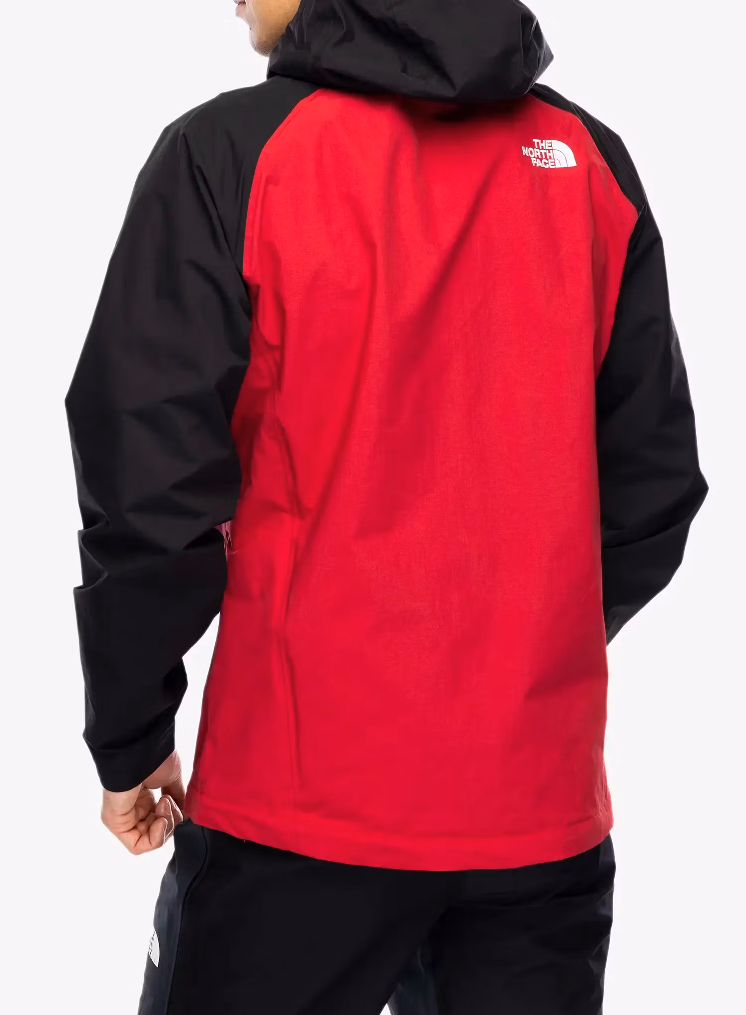 Bunda do dažďa The North Face Stratos Jacket - garnet red/high risk red