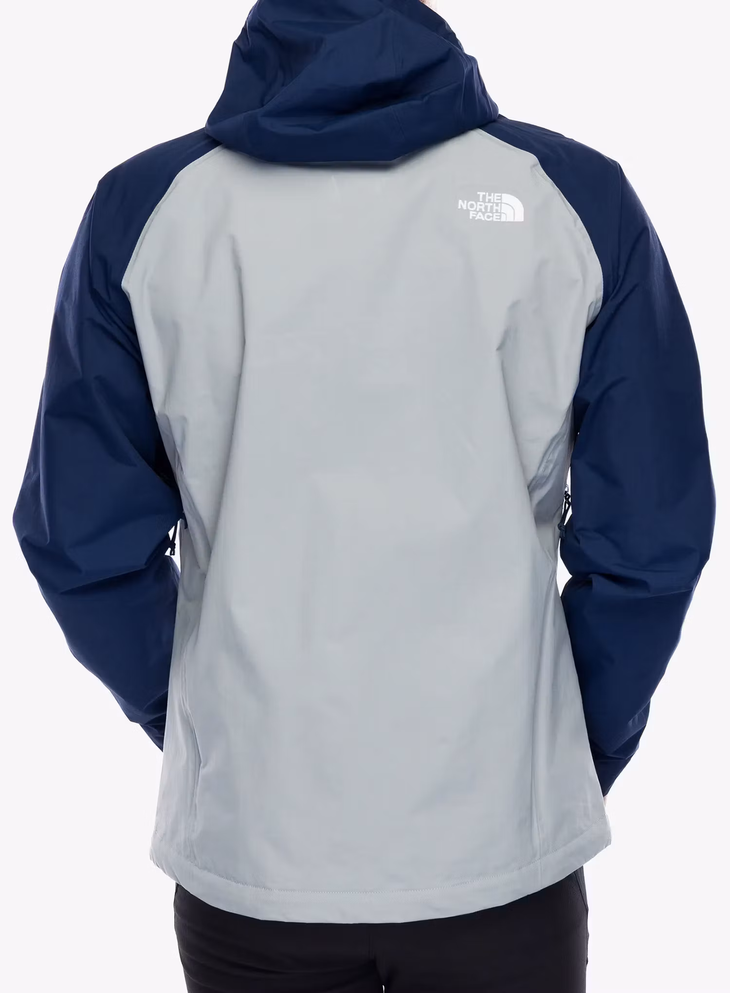 Bunda do dažďa The North Face Stratos Jacket - monument grey/tnf blue