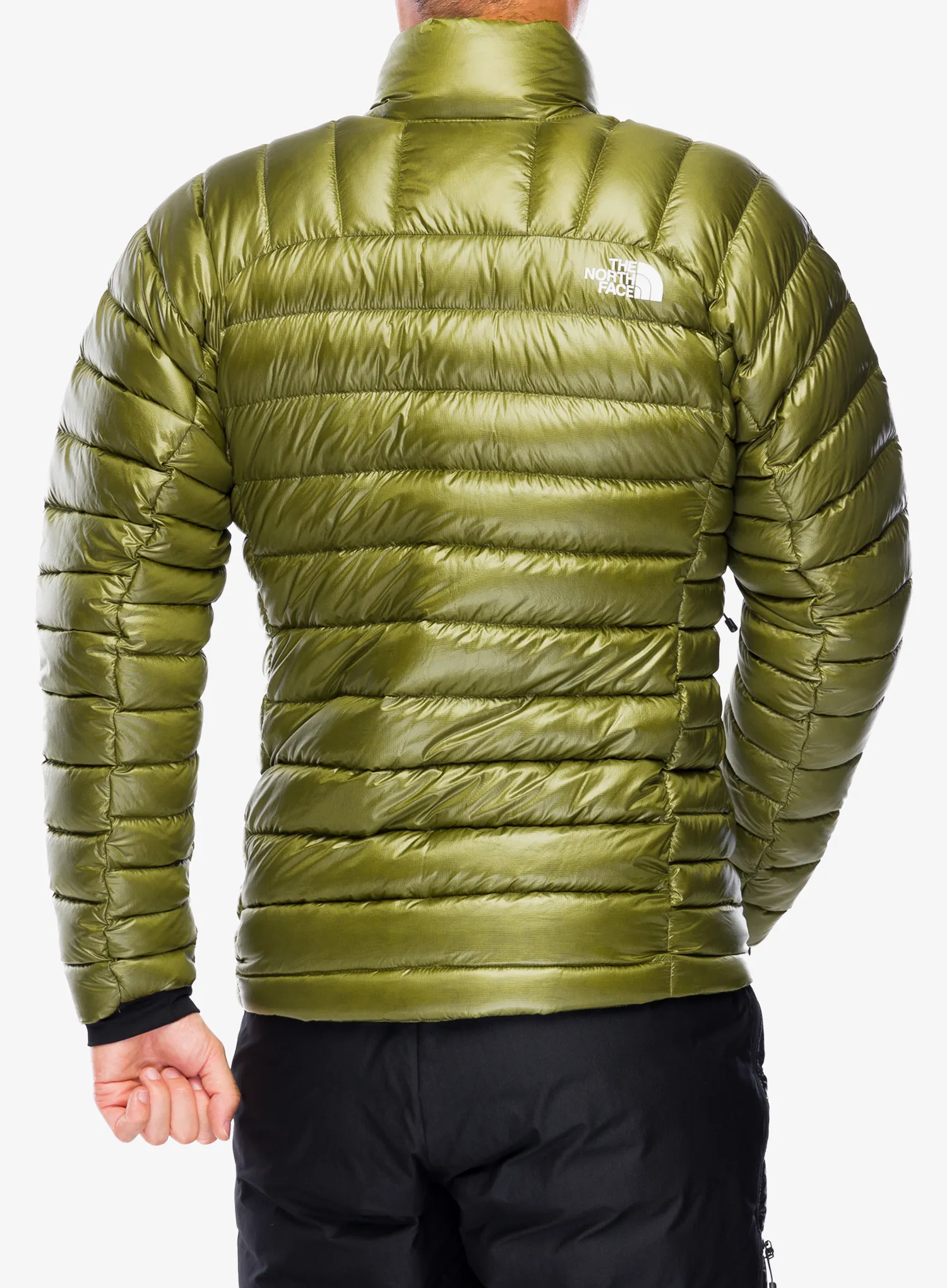 Páperová bunda The North Face Summit Breithorn Jacket - forest olive