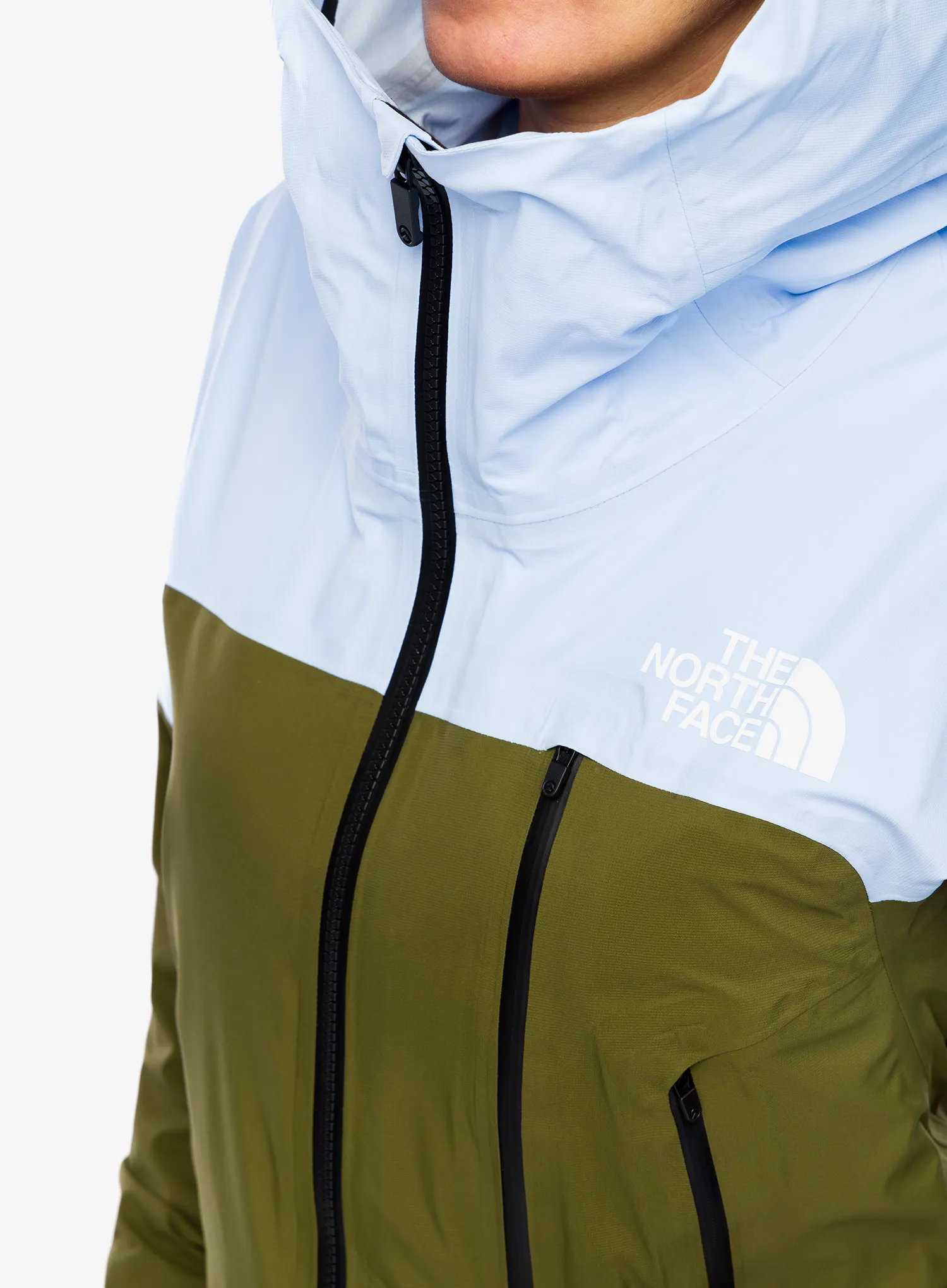 Bunda dámska The North Face Summit Stimson Futurelight Jacket - cornflower/forest olive