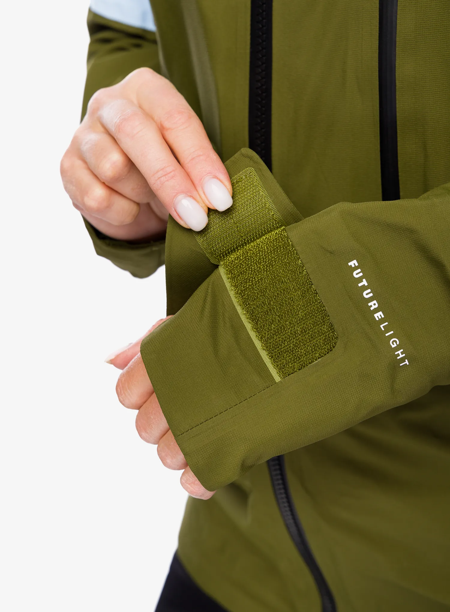Bunda dámska The North Face Summit Stimson Futurelight Jacket - cornflower/forest olive