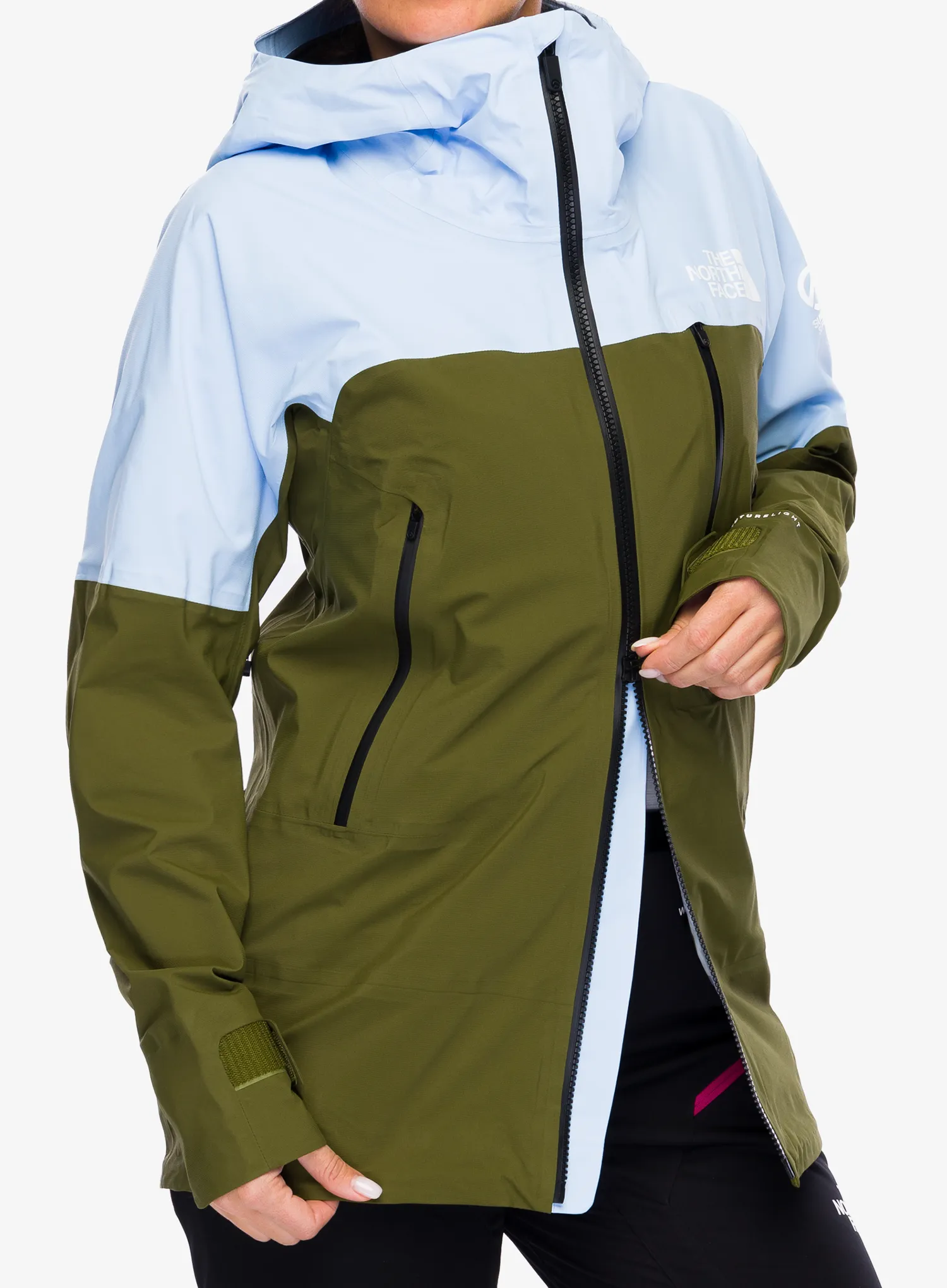 Bunda dámska The North Face Summit Stimson Futurelight Jacket - cornflower/forest olive
