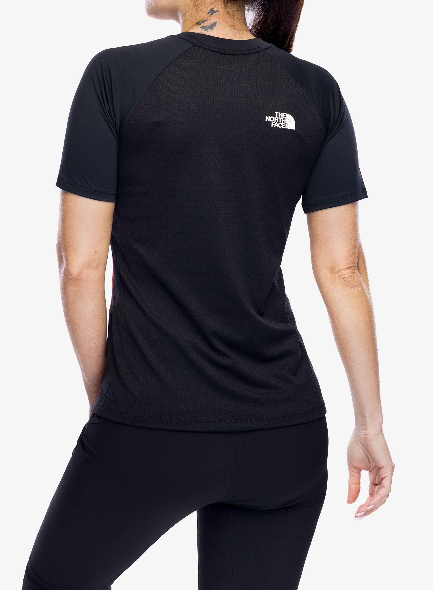 Dámske tričko The North Face Trailjammer S/S Tee - auburn glaze/tnf black