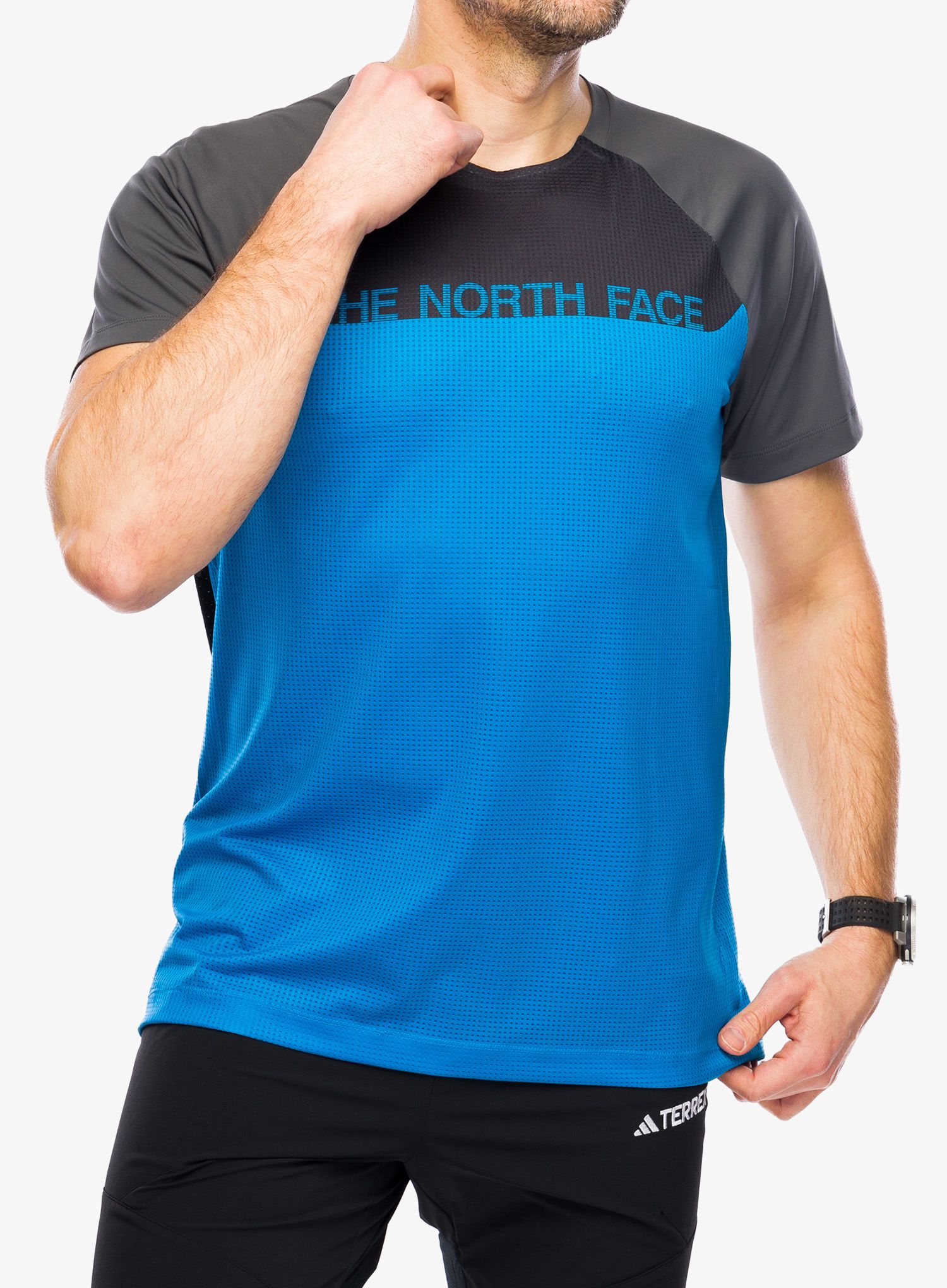Lezecké tričko The North Face Trailjammer S/S Tee - skyline blue/blue