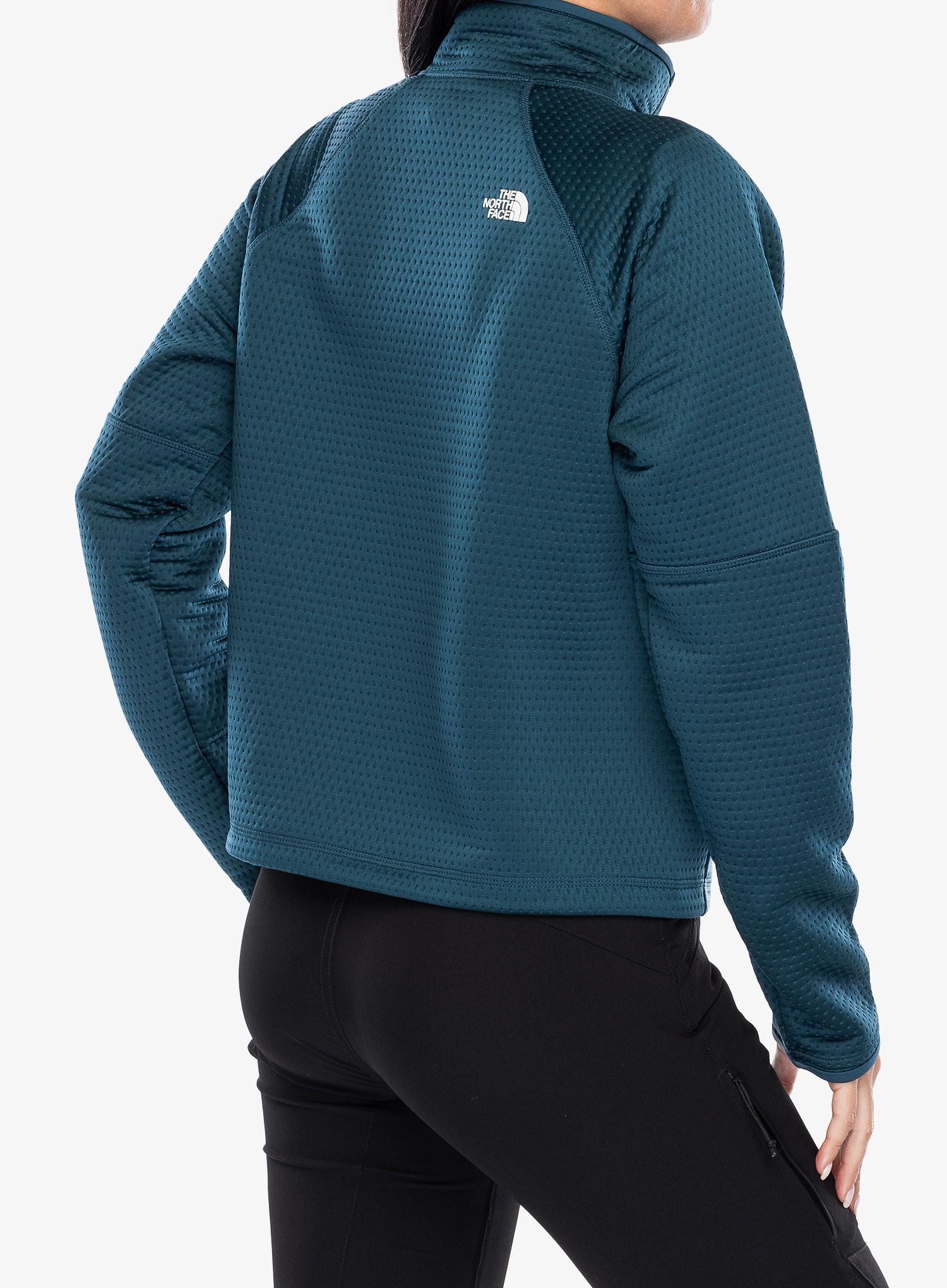 Dámska mikina bez kapucne The North Face Vertical Thermal 1/4 Zip - midnight petrol