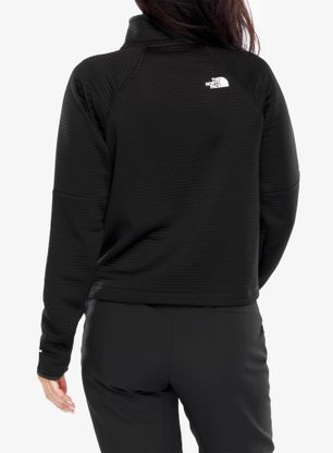 Dámska mikina bez kapucne The North Face Vertical Thermal 1/4 Zip - tnf black