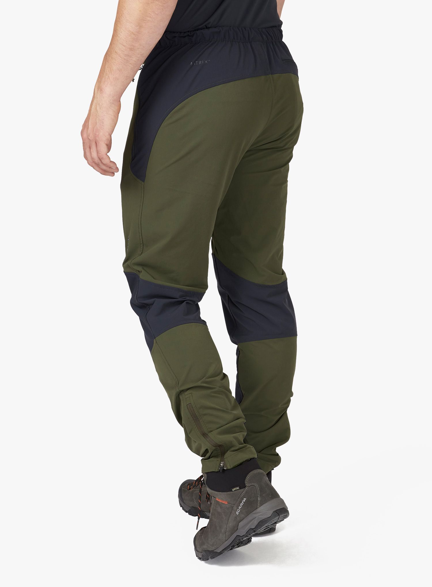 Trekingové nohavice Rab Torque Pants - army
