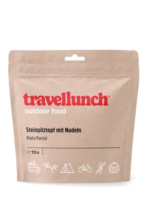 Lyofilizát Travellunch Vegetariánske jedlo cestoviny Porcini 475 g