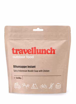 Lyofilizát Travellunch Indonézska polievka s kuracím mäsom (2 porcie) 2 x 500 ml