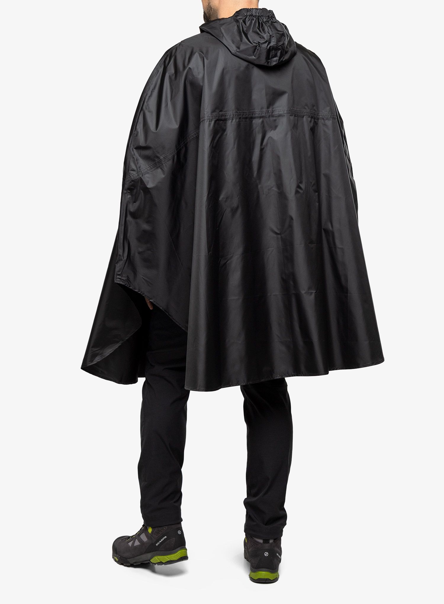 Pončo turistické Trekmates Rove Poncho - black