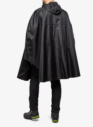 Pončo turistické Trekmates Rove Poncho - black