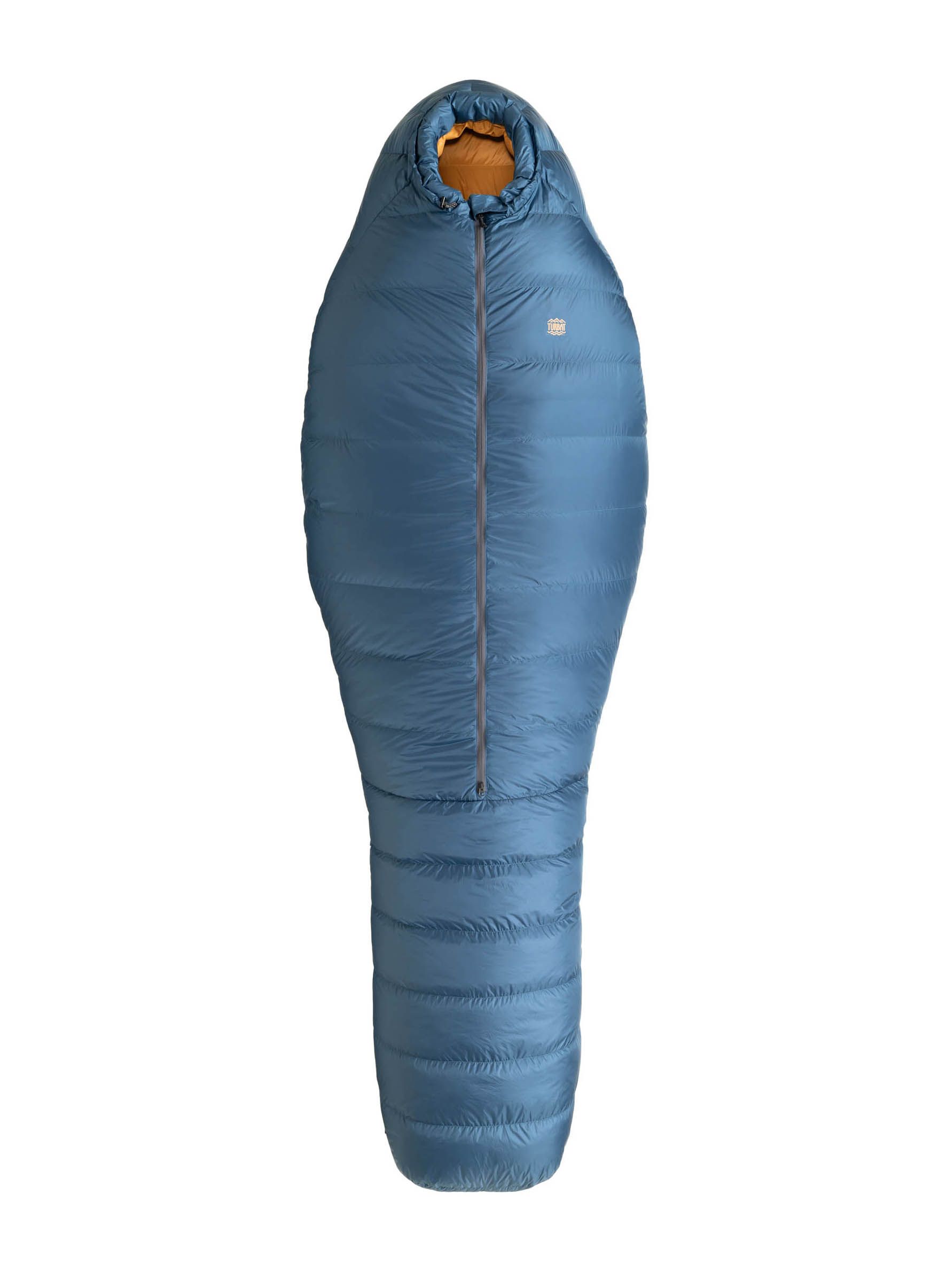 Páperový spacák Turbat Kuk 700 (185 cm) - legion blue/dark cheddar