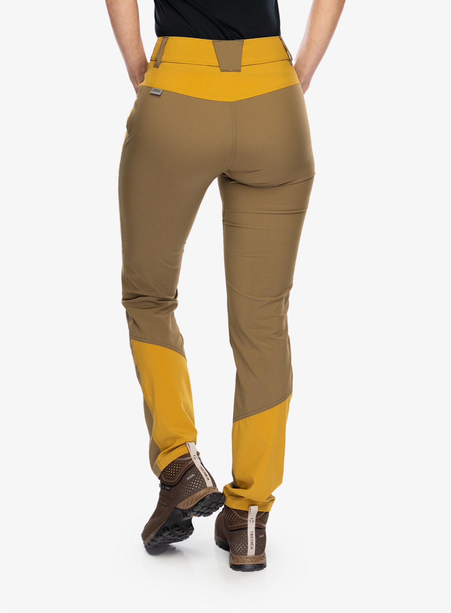 Turistické nohavice dámske Turbat Prut Pro - butternut khaki/harvest gold